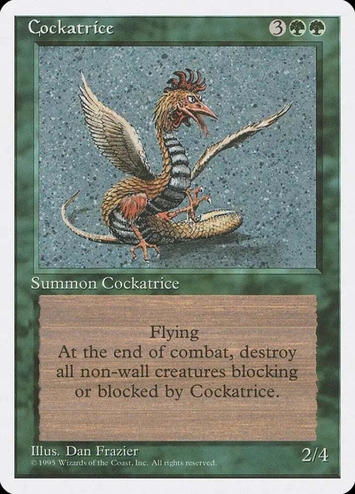 Cockatrice [Fourth Edition] - MTG Single