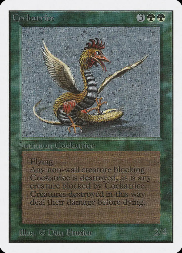 Cockatrice [Unlimited Edition] - MTG Single