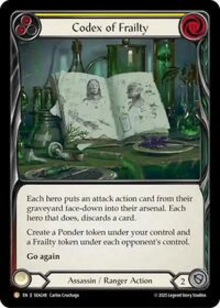 Codex of Frailty (SEA248) [High Seas]