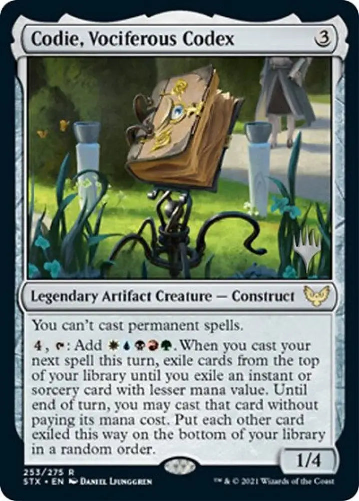 Codie Vociferous Codex (Promo Pack) [Strixhaven: School of Mages Promos] - MTG Single