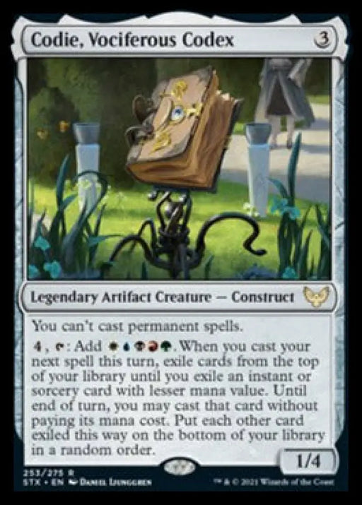 Codie Vociferous Codex [Strixhaven: School of Mages] - MTG Single