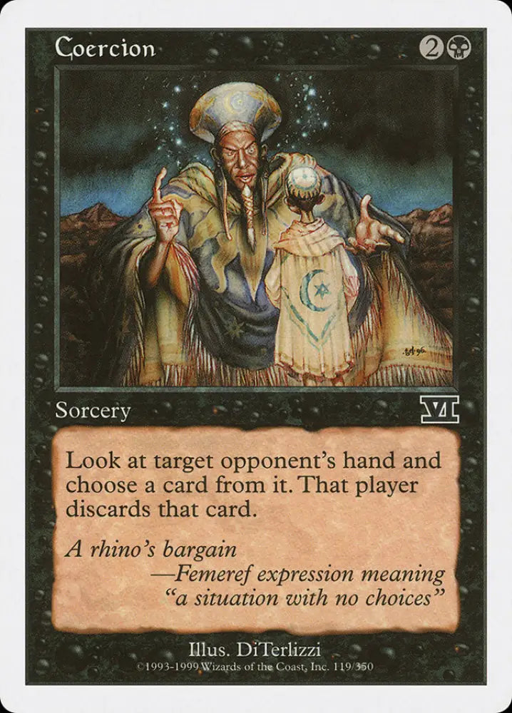 Coercion [Classic Sixth Edition] - MTG Single