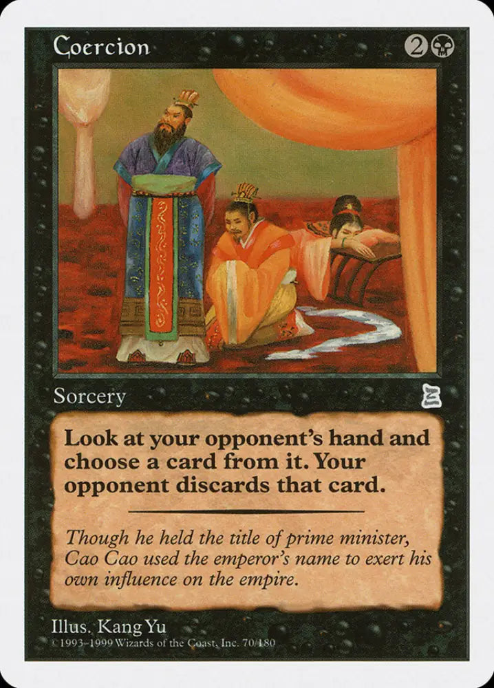Coercion [Portal Three Kingdoms] - MTG Single