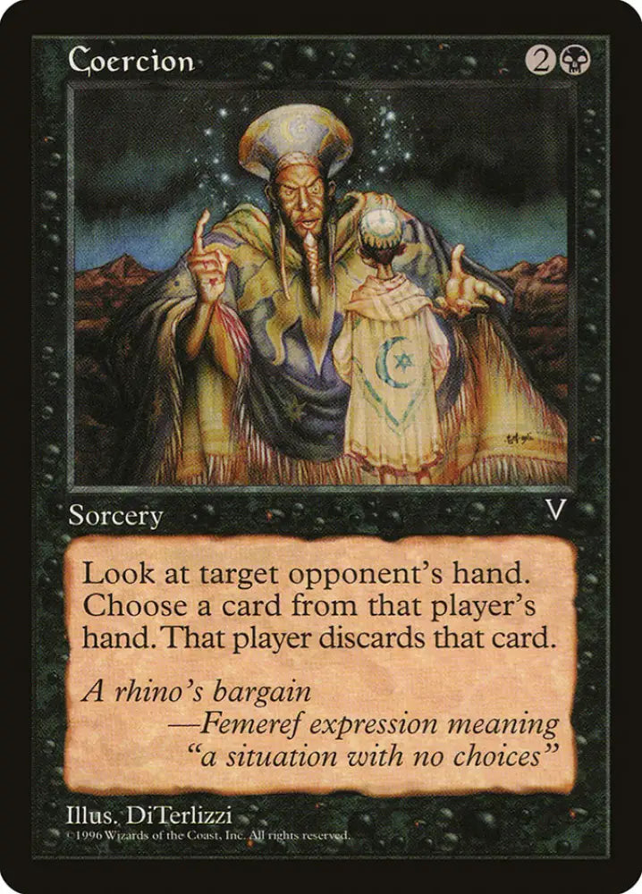 Coercion [Visions] - MTG Single