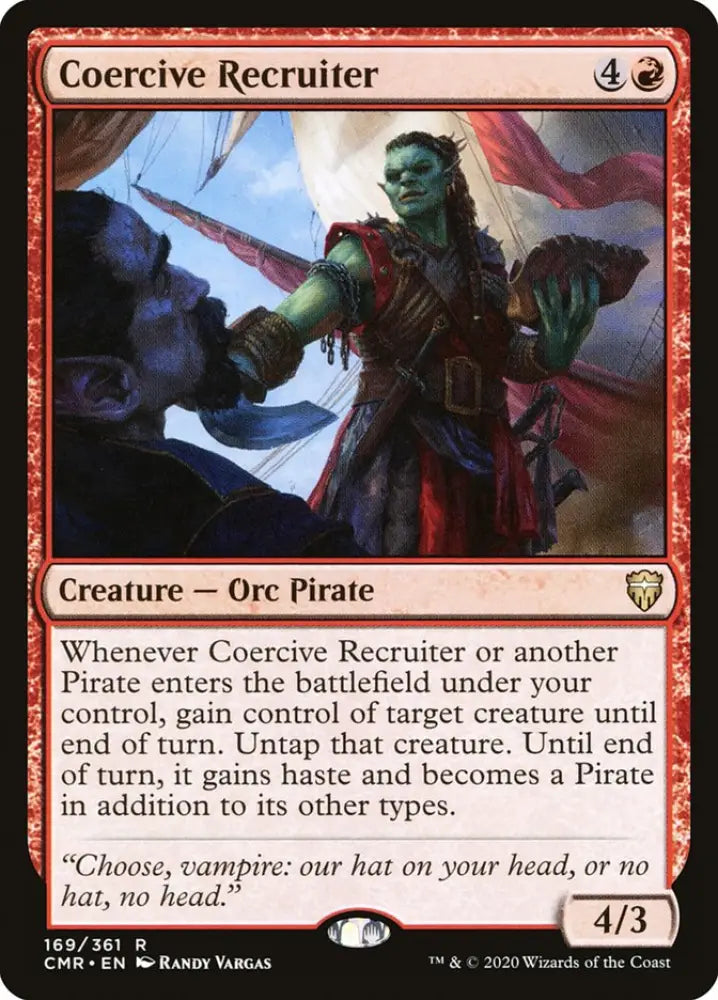 Coercive Recruiter [Commander Legends] - MTG Single