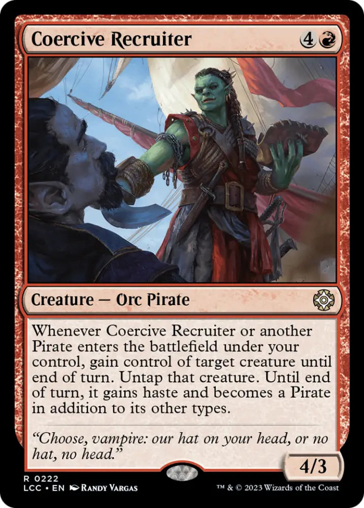 Coercive Recruiter [The Lost Caverns of Ixalan Commander] - MTG Single