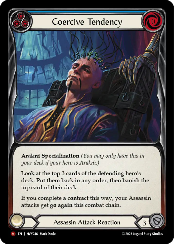 Coercive Tendency [Heavy Hitters] Rainbow Foil - Flesh And Blood Single
