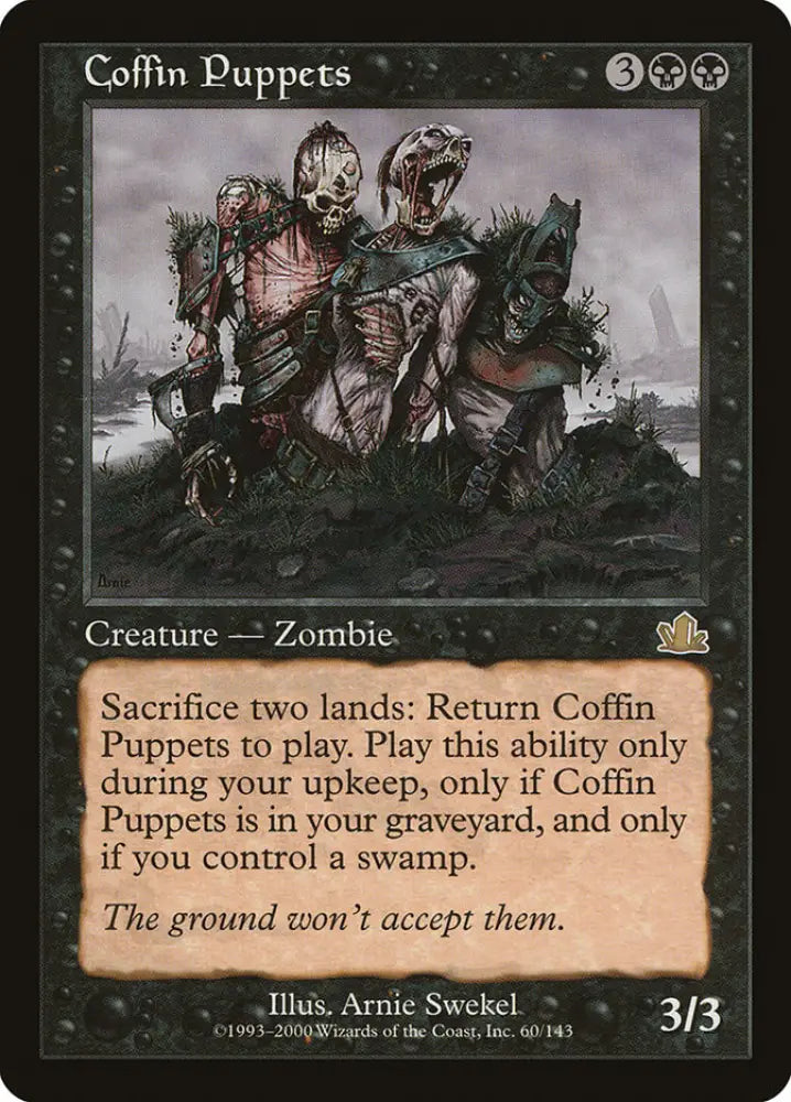 Coffin Puppets (60s) EN [Prophecy] - MTG Single