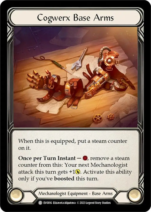Cogwerx Base Arms [Bright Lights] Cold Foil - Flesh And Blood Single