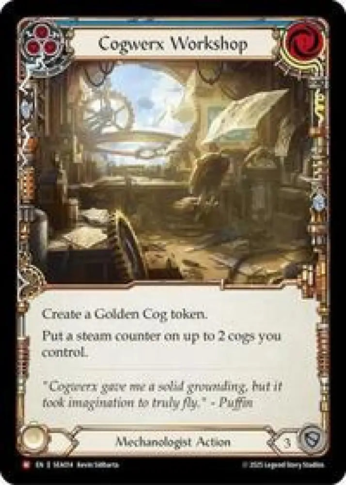 Cogwerx Workshop (SEA014) [High Seas]