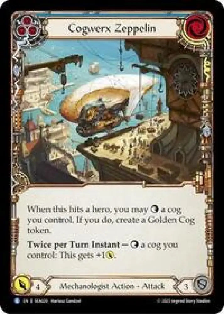 Cogwerx Zeppelin (Blue) (SEA020) [High Seas]
