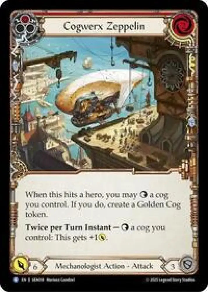 Cogwerx Zeppelin (Red) (SEA018) [High Seas]
