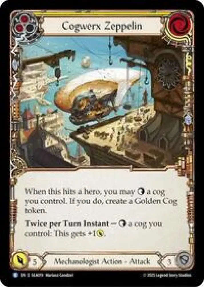 Cogwerx Zeppelin (Yellow) (SEA019) [High Seas]