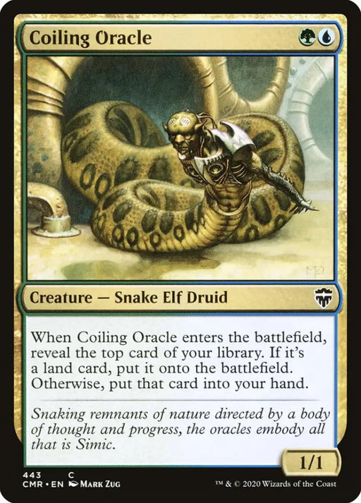 Coiling Oracle [Commander Legends] - MTG Single