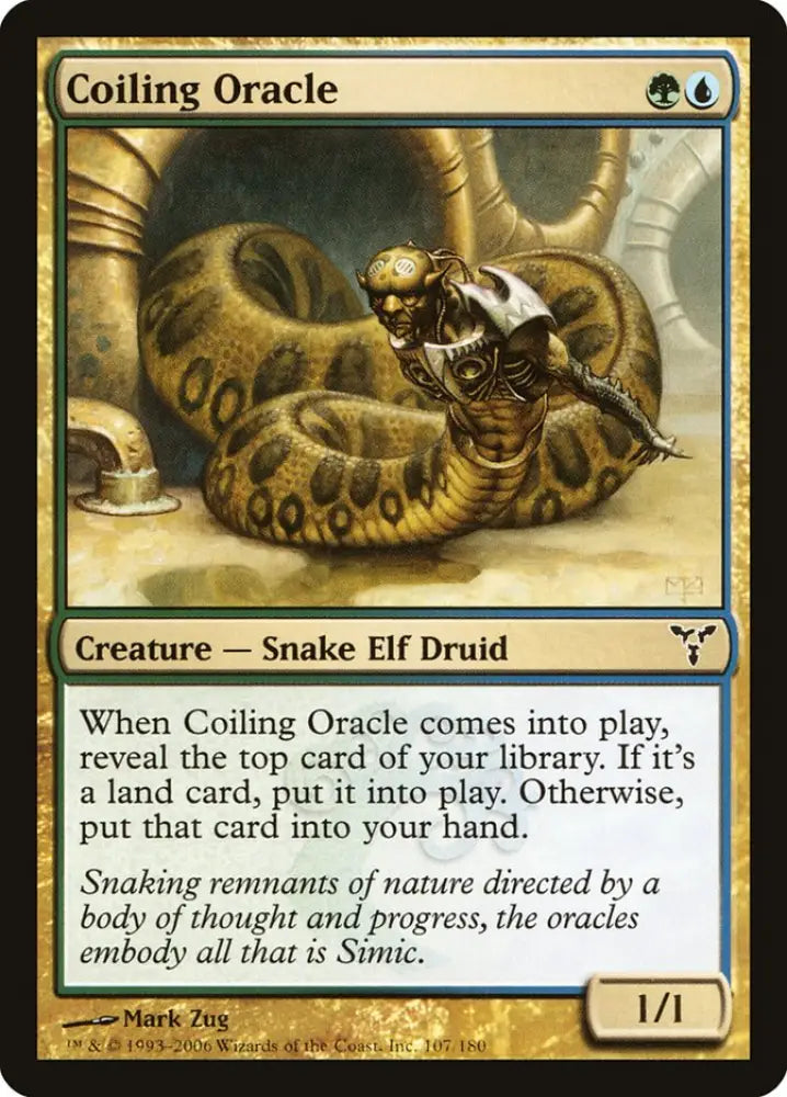 Coiling Oracle [Dissension] - MTG Single