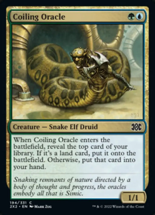 Coiling Oracle [Double Masters 2022] - MTG Single