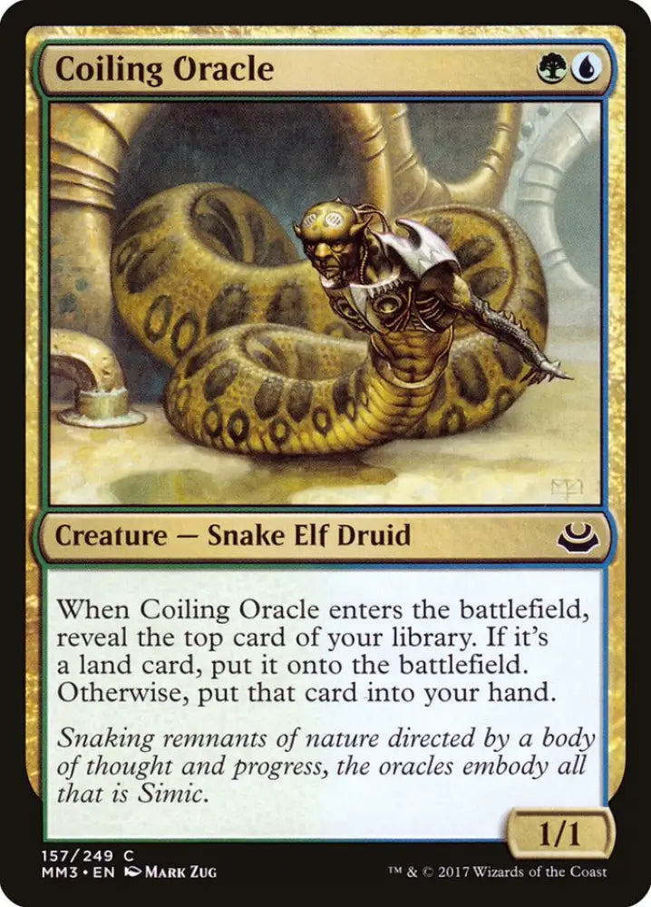 Coiling Oracle [Modern Masters 2017] - MTG Single