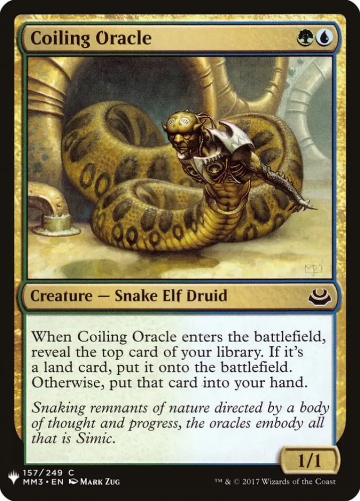 Coiling Oracle [Mystery Booster] - MTG Single