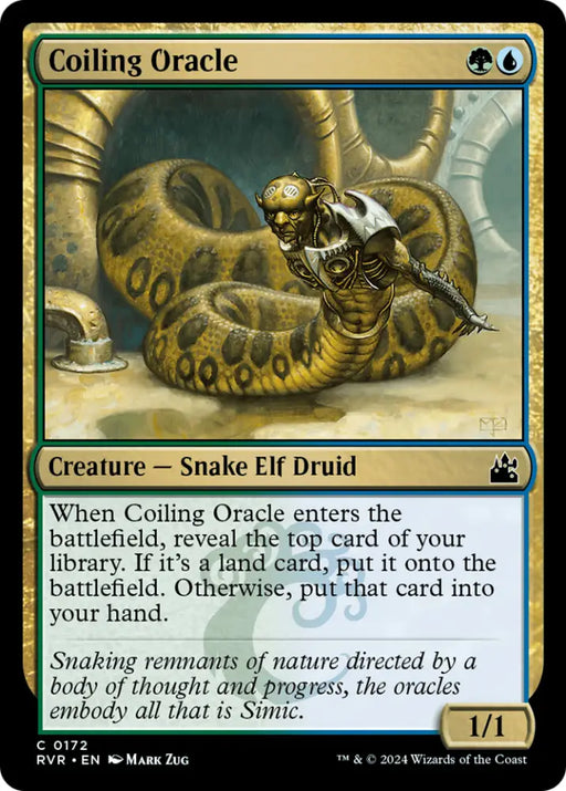 Coiling Oracle [Ravnica Remastered] - MTG Single
