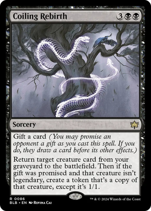 Coiling Rebirth [Bloomburrow] - MTG Single