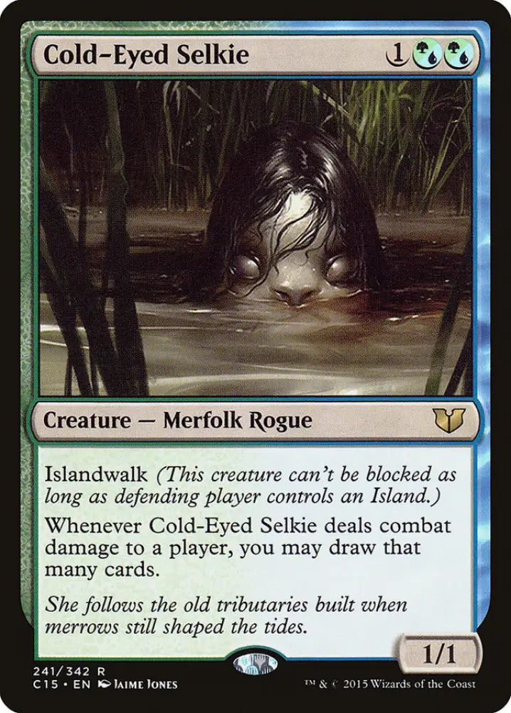 Cold-Eyed Selkie [Commander 2015] - MTG Single
