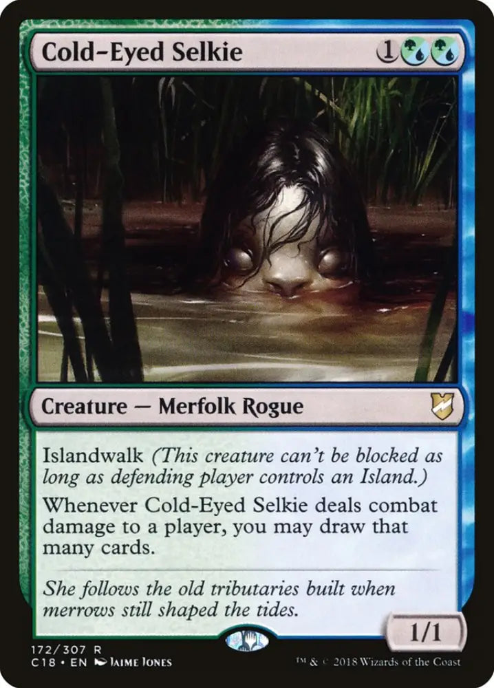 Cold-Eyed Selkie [Commander 2018] - MTG Single