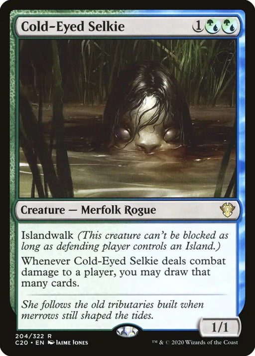 Cold-Eyed Selkie [Commander 2020] - MTG Single
