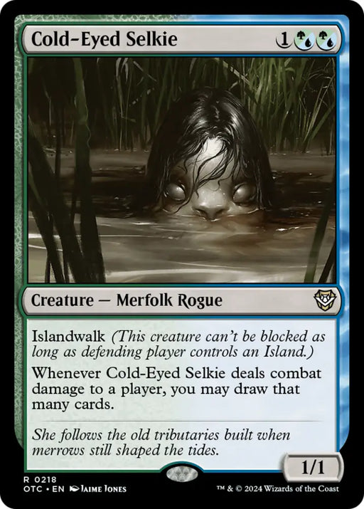 Cold-Eyed Selkie [Outlaws of Thunder Junction Commander] - MTG Single
