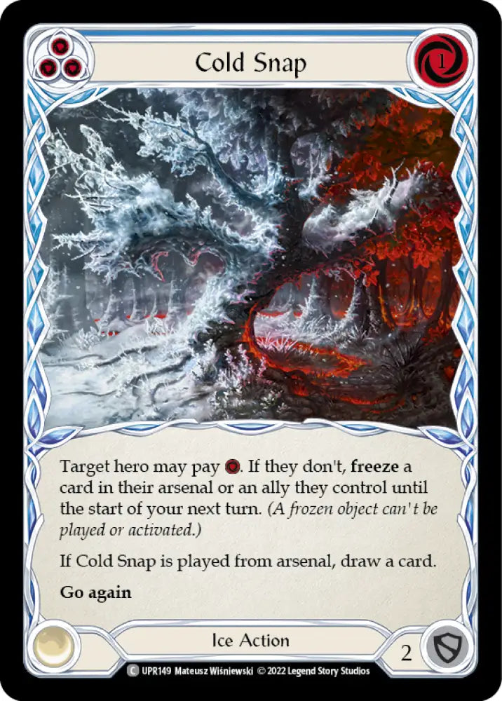Cold Snap (Blue) [Uprising] - Flesh And Blood Single