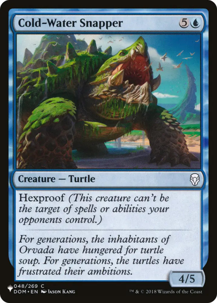 Cold-Water Snapper [The List] - MTG Single