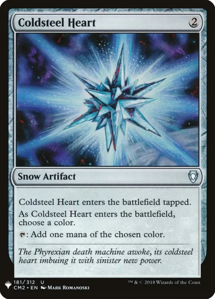 Coldsteel Heart [Mystery Booster] - MTG Single