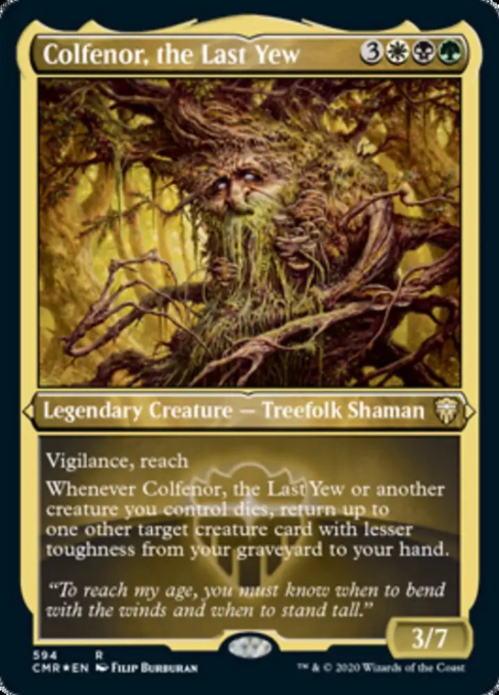 Colfenor the Last Yew (Etched) [Commander Legends] - MTG Single