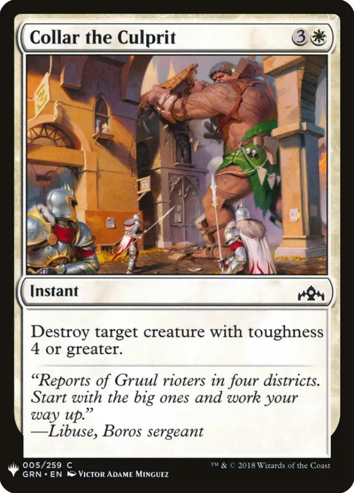 Collar the Culprit [Mystery Booster] - MTG Single
