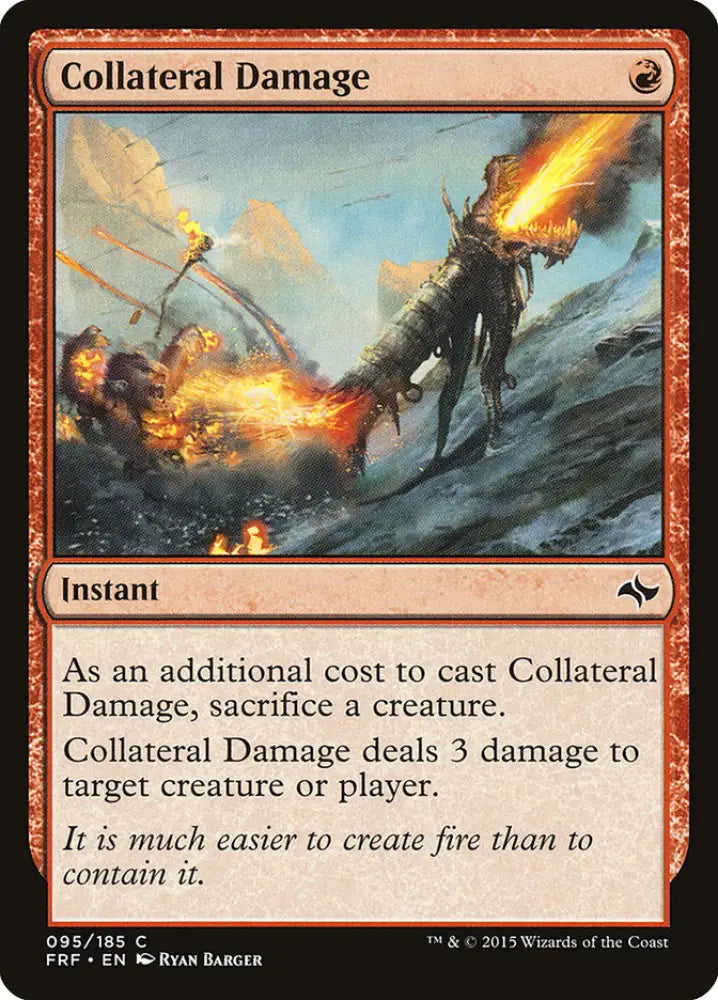 Collateral Damage [Fate Reforged] - MTG Single