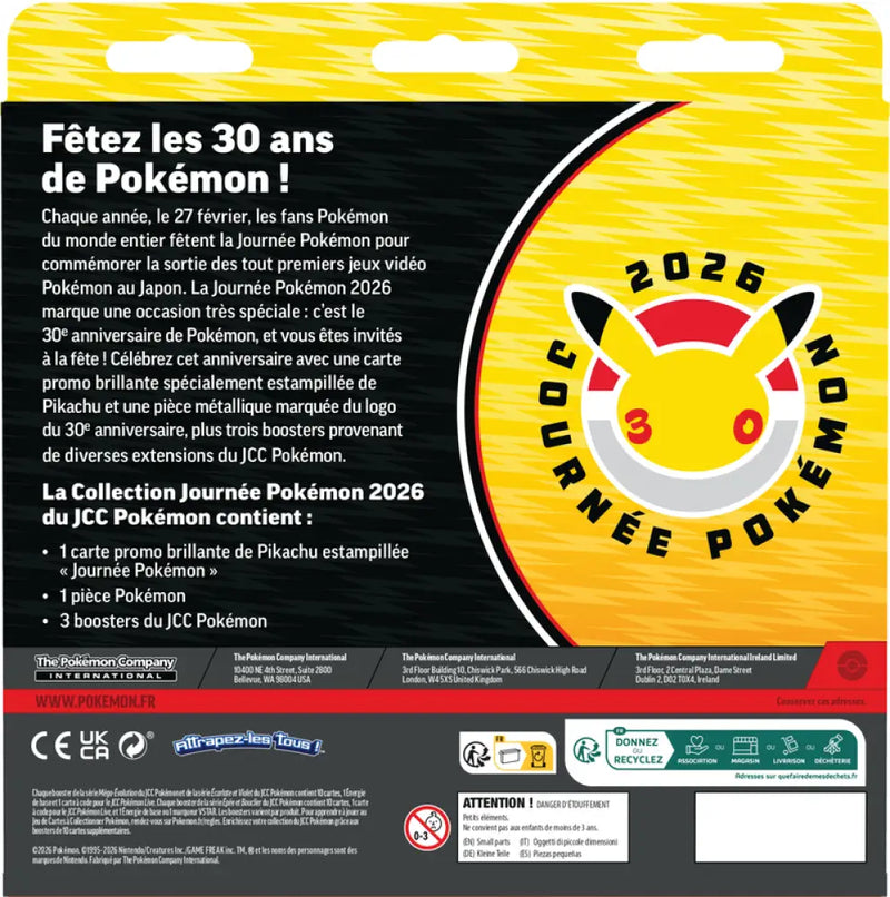 Collection Journée Pokémon 2026 (FR) - Pokémon Sealed