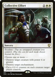 Collective Effort [Phyrexia: All Will Be One Commander] - MTG Single