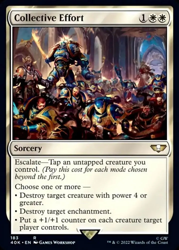 Collective Effort [Warhammer 40,000] - MTG Single