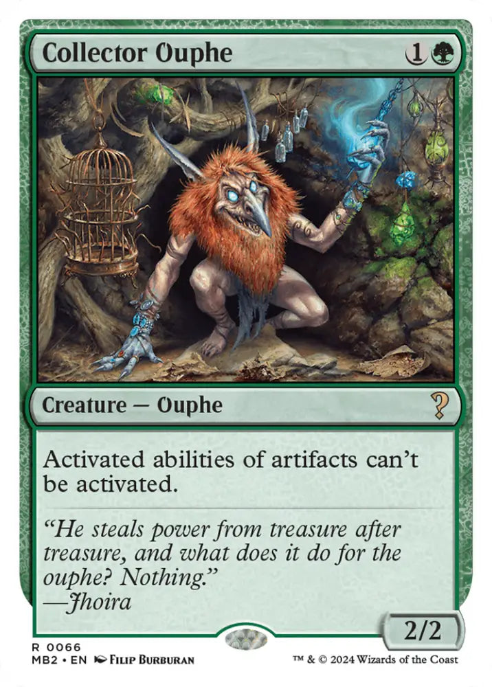 Collector Ouphe (White Border) [Mystery Booster 2] - MTG Single