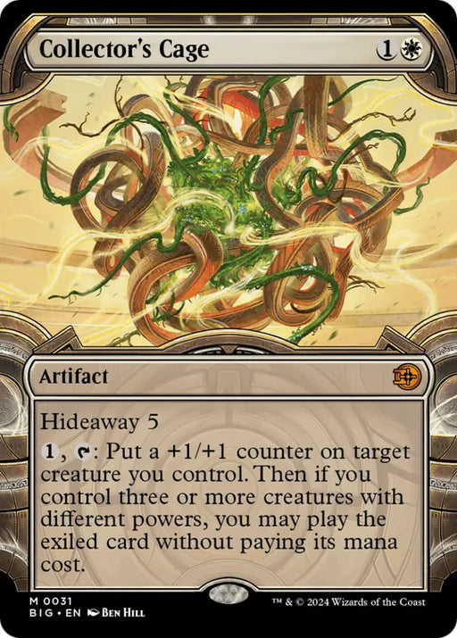 Collector’s Cage (Showcase) [Outlaws of Thunder Junction: The Big Score] - MTG Single