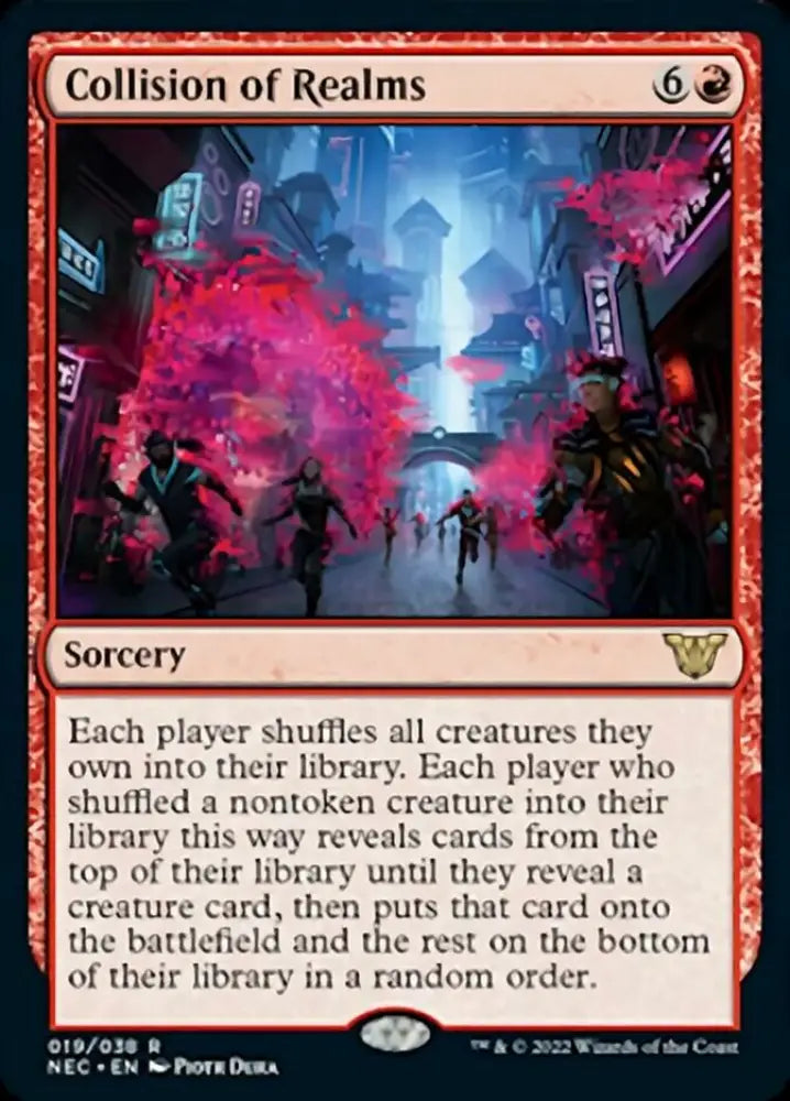 Collision of Realms [Kamigawa: Neon Dynasty Commander] - MTG Single