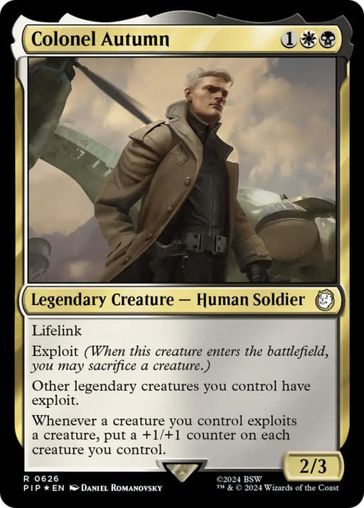 Colonel Autumn (Surge Foil) [Fallout] - MTG Single