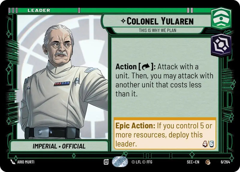 Colonel Yularen - This is Why We Plan (6/264) [Secrets of Power]