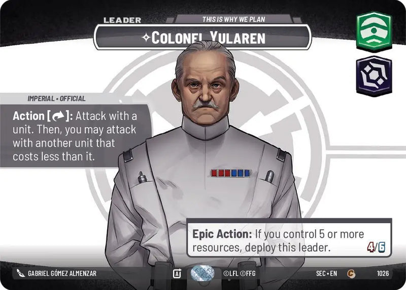 Colonel Yularen - This is Why We Plan (Showcase) (1026) [Secrets of Power]