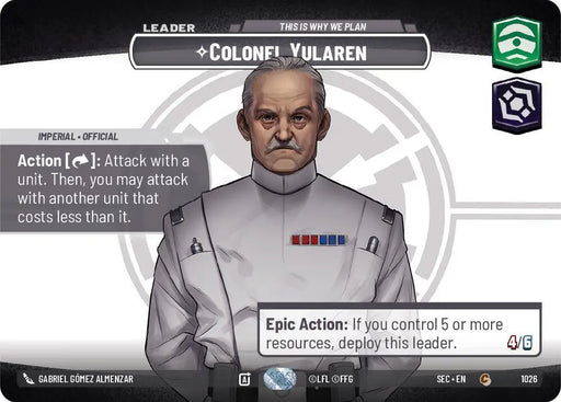 Colonel Yularen - This is Why We Plan (Showcase) (1026) [Secrets of Power]