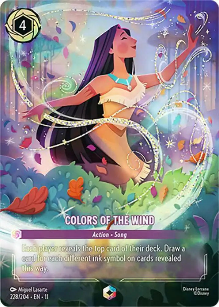 Colors of the Wind (Enchanted) (228/204) [Winterspell]
