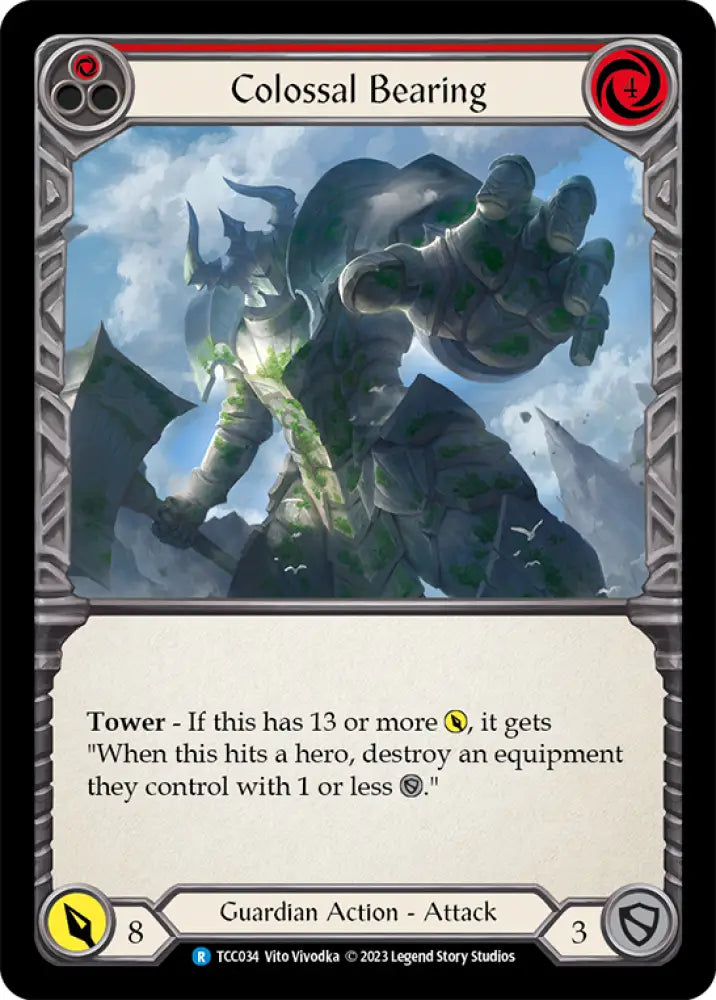 Colossal Bearing [Round the Table: TCC x LSS] - Flesh And Blood Single