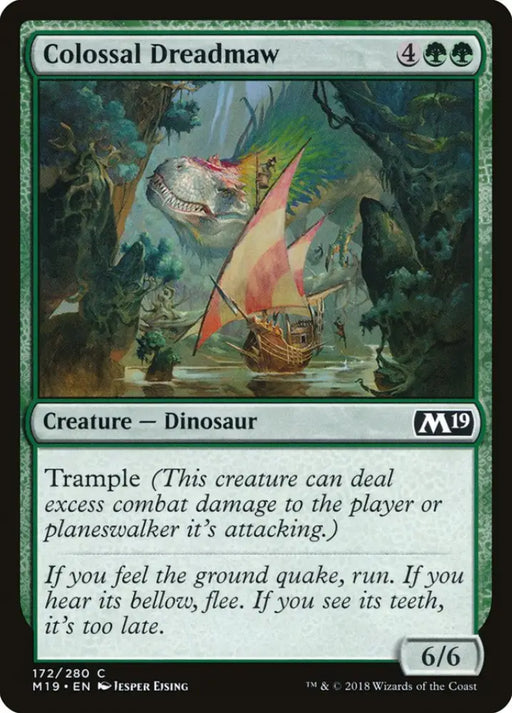 Colossal Dreadmaw [Core Set 2019] - MTG Single