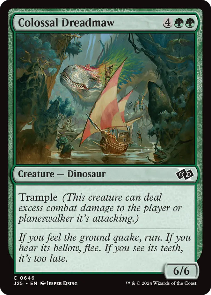 Colossal Dreadmaw [Foundations Jumpstart] - MTG Single