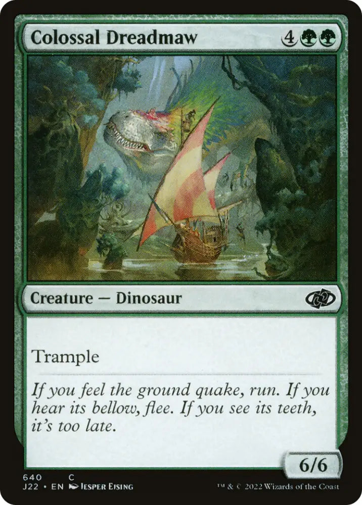 Colossal Dreadmaw [Jumpstart 2022] - MTG Single