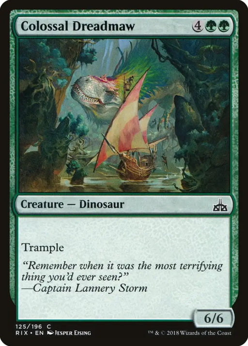 Colossal Dreadmaw [Rivals of Ixalan] - MTG Single